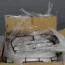 Roetell 2 Sets 1 Gallon Laundry Detergent Dispenser with Stand, Measuring Cup, Glass Laundry Detergent Containr for Laundry Room Organization (Black)