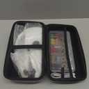 Handheld Sewing Machine, Mini Portable Hand Sewing Machine with 20 Thread Colors Emergency Sewing Kit, Suitable for Clothes, DIY Home Portable Sewing Machines(Black-01)