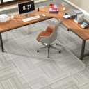 Office Chair Mat for Carpet, 48" X 60" X 0.09" Desk Chair Mat for Carpet Floors, Clear and Thick Rolling Computer Chair Mats with Non-Slip Studded for Home and Office Low Pile Carpets