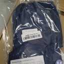 Women's Satin High Waisted Maxi Skirts Hidden Elasticized Waistband A Line Long Skirt (Medium, Navy)