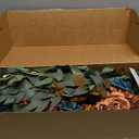 Ling's moment 8pcs Wedding Artificial Aisle Pew Flowers Chair Decorations Arrangements with Chiffon Ribbons Burnt Orange for Ceremony Chair Back Floral Decor Reception Church Party Outdoor