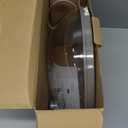 12 Inch Microwave Splatter Cover, Upgraded Microwave Cover for Food with Water Steamer, Integrated Handle, Splatter Guard, Cookware Lid, House Warming Gifts New Home, Grey