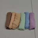 INNERSY Womens Underwear Cotton Hipster Panties Regular & Plus Size 6-Pack (Medium, Bright Basics)