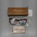 Amomoma Eyewear Blue Light Blocking Glasses for Women Anti Eyestrain Filter Blue Ray Computer Game Glasse & UV/Reduce Glare Lens (Leopard Frame)