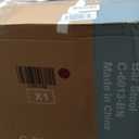 DUMOS 26 Inch Counter Height Bar Stools Set of 2, Modern Faux Leather High Barstools with Back and Metal Leg, Bar Chairs for Kitchen lsland, Elegant Brown