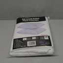 Quilted Pillow Protectors King Pair 20x36 Inches Extra Soft Thick Ultra Plush White Zippered Set of 2 Size Encasement