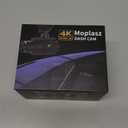 Moplasz Dash Cam Front Rear, 4K Full HD Dash Camera for Cars, Included 32GB Card, 3 Channel Dashcam Built-in Wi-Fi GPS, Night Vision, WDR, 24H Parking Mode (2160p Dash)