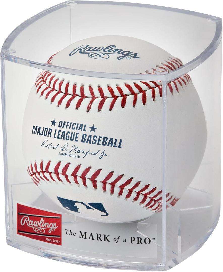 Rawlings | Official 2026 Major League Baseball | Display Case Included | MLB | ROMLB-R