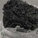 RESARE Waffle Bathroom Runner Rugs, Super Absorbent Bath Mat Non Slip Washable Quick Dry, Upgraded Ultra Soft Boho Bath Rugs with Tassels for Hallway Bedroom Laundry Room, 2'x5'(24"x60"), Black