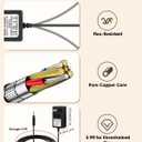 MC2805A Charger Power Supply Compatible with Eureka Rapid Clean Pro NEC180 NEC182 NEC185 NEC186 and Stylus Lightweight Cordless Vacuum Cleaner NEC380 Replacement Power Adapter Cord