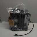 Single Serve Coffee Maker, Iced and Hot Coffee Machine for K Cup & Grounds, Compact Design, 40oz Removable Water Reservoir, 6 to 24 Oz Brew Sizes, Fits 7.3" Travel Mug, Black