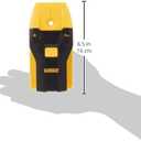 DEWALT Stud Finder, 3/4, Locate Framing Studs Efficiently with LED Arrows, Ideal for Wood and Metal, AAA Batteries Included (DW0100)