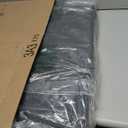 Back Seat Extender for Dogs, Waterproof Dog Car Seat Cover for Back Seat with Hard Bottom, 2026 Upgraded Material, Anti Scratch, Safer, Easy to Use and Clean, Holds 400lbs (Large, Black+Orange)