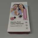 Electric Foot Callus Remover,Foot Scrubber & Callus Remover for Feet Foot Spa Pedicure Tool with 60 Grinding Discs Professional Electric Foot File Ideal (Light Pink)