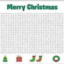 2 x Jumbo Thanksgiving & Christmas Word Search Poster, Giant 36"X24" Wall Game,Christma Word Search Puzzle Posters, Thanksgiving Activity Posters for Families(Christmas)