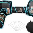 BWOGUE Outdoor Cat Enclosures, 4 in 1 Outdoor Cat Tent with Tunnel, Pop Up
Cat playpen outdoor, Pop-up & foldable storage, DIY zip layouts, 360-degree mesh view, For cats & small animals
