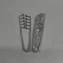 2 Pcs Texture Comb, Volumizing Wide-Tooth Hair Texture Styling Comb, Fringe Parting Styling Accessory, for Men Women (Grey)