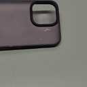 TORRAS Shockproof for iPhone 15 Pro Max Case, [3X Military-Grade Drop Tested & Slim Silky Feel] Translucent Hard Back with Silicone Protective Anti-Fingerprint Anti-Scratch Phone Case Guardian, Purple