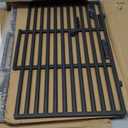 7638 Grill Grates for Weber Spirit I & II 300 Series, Spirit E/S-310 E/S-320 E/S-330, Spirit 700, Genesis Silver/Gold B & C Grill Replacement Parts, Cast Iron, 17.5 x 11.9 Inch, 2-Pack