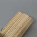 LazBlinds No Tools No Drill Cordless Bamboo Roman Shades, Privacy Window Treatment, Roll Up Bamboo Blinds for Windows 21'' W x 64'' H, Natural