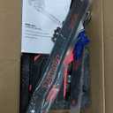 12"+16" 2-IN-1 Brushless Electric Chainsaw Cordless Compatible with Milwaukee M18 Battery, Battery Powered Chainsaw with Auto Oiler, 2x 12''+16'' Chains for Tree/Wood Cutting Pruning-ONLY TOOL