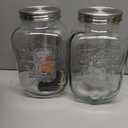 2 Gallon Mason Jar with Lid, Large Glass Jar with Wide Mouth, Big Glass Mason Jar for Kitchen, Extra Large Canning Jars, 8 Liter Glass Containers for Food Storage Candy & Kitchen Essentials