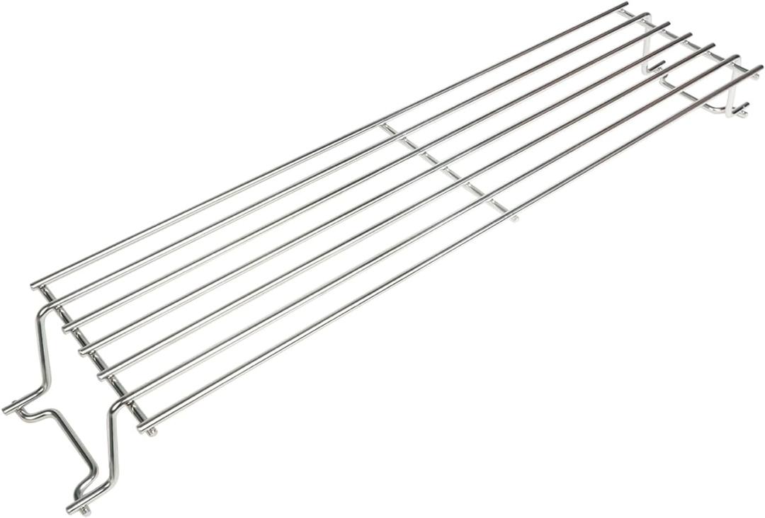 69866 Grill Warming Rack for Weber Spirit 200 & Spirit II 200 Series | Stainless steel replacement for Weber 69866 7640 67026，fits E-210 S-210 E-220 S-220 front control grills (2013 & newer)