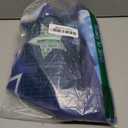 Trgowaul Happy Birthday Banner, Blue & Silver Birthday Party Decorations, Party Supplies for Men, Women & Kids, Photo Background Banner Decor for Indoor & Outdoor