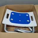 Dr.Kays Shower Chair for Inside Bathroom 350 lbs Shower Stool with Adjustable Height, Portable Heavy-Duty Bath Bench Padded Seat for Inside Tub Bathroom Chair for Elderly and Disabled FSA/HSA Eligible