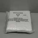 Instant Canopy Tent Sidewalls for 10x10 Pop Up Canopy 210D Waterproof, 3 Piece Sidewalls, (3PCS Sidewall Only, Tent NOT Included) (White, 10 * 10ft 3Pcs)