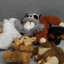 Syhood 6 Pcs Large Woodland Stuffed Animals 11.8 Inch Plush Bear Deer Fox Squirrel Rabbit Raccoon Stuffed Woodland Toys Wild Plush Animal for Birthday Gifts Baby Shower Wedding Party Decor