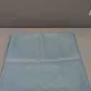 Biscaynebay Square Tablecloth 60x60 Inch-Auqa Blue Card Fabric Table Cover-Small Folding Table Cloths Linen Water Resistant for Kitchen Dining Picnic Patio Outdoor Party Restaurant Tables
