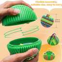 Sensory Activity Ball,Sensory Activity Board 3D DIY Upgrade,Fidget Toy for Calming, Stress, Anxiety, ADHD & Autism,Kids 3+ & Adults,with 16 Strings (Green)