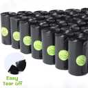 2 x DREAM&GLAMOUR Dog Poop Bags,value pack,300 Count Strong Poop Bags for Dogs,Guaranteed Leak-Proof (Black)