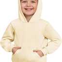 Haloumoning Baby Toddler Kid Boy Hooded Sweatshirts Fleece Hoodies Ear Hoodie Pullover Clothes with Pocket 3-4T