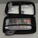 Sewing Kit:Sewing Bliss in one Box.Handheld Sewing Machine,Beginner's Sewing kit with Storage,Two Power Supply Modes,Portable mini Sewing Machine,Handheld for Beginners.White