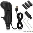 USB Truck Simulator Shifter, Compatible with Logitech G25, G27, G29, G923, Thrustmaster TH8A Shifter, semi shifter for pc,Gear Shift Lever for ATS and ETS2 Games-PC Sim Racing Shifter