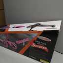 ChromeWheels Scooter for Kids, Deluxe 4 Adjustable Height 3 Wheels Glider with Kick, Lean to Steer with LED Flashing Light, Pink
