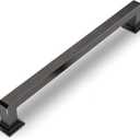 Amerdeco Pack of 10 Oil Rubbed Bronze Cabinet Pulls 7 Inch Hole Centers Kitchen Cabinet Handles Cabinet Hardware Kitchen Handles for Cabinets Cupboard Handles Drawer Pulls ZH0019