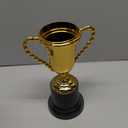 Fun Express 10" Gold Trophy Award - Ideal for Recognition Achievements and Celebrations - Perfect for Trophies at Parties Events Competitions Award Ceremonies and Special Occasions - 1 Piece
