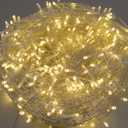 JMEXSUSS 800 LED Christmas Lights Outdoor Indoor String Lights with 8 Modes Warm White Plug in for Patio Garden Tree Wedding Party Yard Spring Decoration