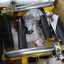 GarveeTech 4 Pcs Car Wheel Dolly with Hydraulic Tire Jack, 1500 LBS Capacity Trailer Dolly for Vehicle Positioning for Truck RV Trailer, Yellow