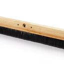 24 in. x 5 in. Concrete Finishing Brush with Wood Backed Polypropylene Bristles for Smooth Surfaces