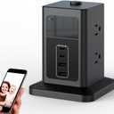 160 Wide Angle 4K HD Charger Camera Wireless Hidden Cameras Spy Security Wall Outlet WiFi Camera Indoor Cameras for Home Security, Advanced Night Vision Upgraded