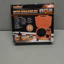 HORUSDY Hole Saw Set 24PCS Hole Saw Kit,Hole Saw Drill Bit Kit, 3/4"-6" (19-152mm) 17PCS Saw Blades, 2 Mandrels, 3 Drill Bit, Installation Plate, Hex Key, For Drywall, Soft Wood, Plywood, Plastic, PVC