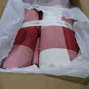 Flannel Checkered Quilt Size:

King Quilt + 2 Standard Shams