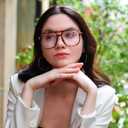 FEISEDY Blue Light Blocking Glasses Fake Nerd Clear Square Computer Lightweight Pilot Glasses Frame Oversized B2866