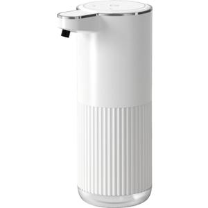 Automatic Soap Dispenser, Touchless Foaming Soap Dispenser Bathroom, Upgrade Hand & Dish Electric Dispenser 4-Level Adjustable Waterproof Wall Mount Kitchen Auto Soap Pump for Thin & Thick Liquid