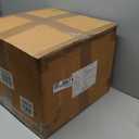 Chardin home- Natural Braided Ottoman Pouf - Cozy & Bohemian Jute/Hemp Hand Crafted Casual Seating for Home, Office, Bedroom, 18"x18"x14". (Golden Brown)