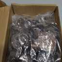 FoldTier 24 Pcs Bronze Taper Candle Holders Bulk for Pillar Candles Wedding Metal Short Candlestick Holder Bronze Centerpieces Decoration for Wedding Anniversary Dinner Party